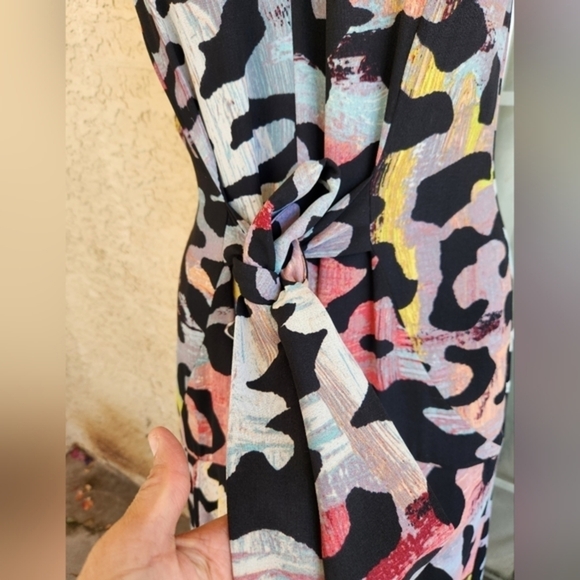 Rachel Rachel Roy Claudette Leopard Midi Dress - Picture 4 of 7